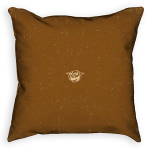 Back of tan colored "Grumpy Fucker" pillow from Insulting Pillows™