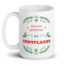 Seasons Greetings Cuntflakes – large designer mug from Insulting Gifts