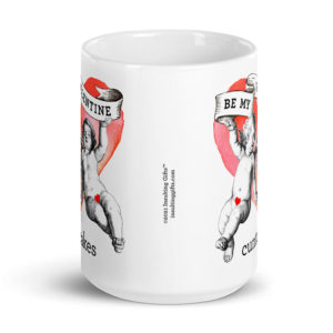 Be My Valentine Cuntcakes – large designer mug from Insulting Gifts