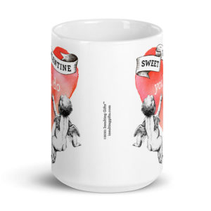 Sweet Valentine – You'll Do – large designer mug from Insulting Gifts
